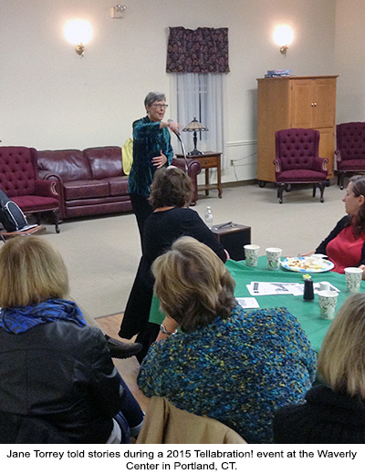 Jane Torrey Telling at Waverly Center, Portland, CT